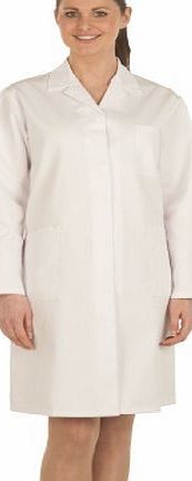 Harpoon Ladies White Coat / Lab Coat (Chest size 34`` / Dress size - 10)