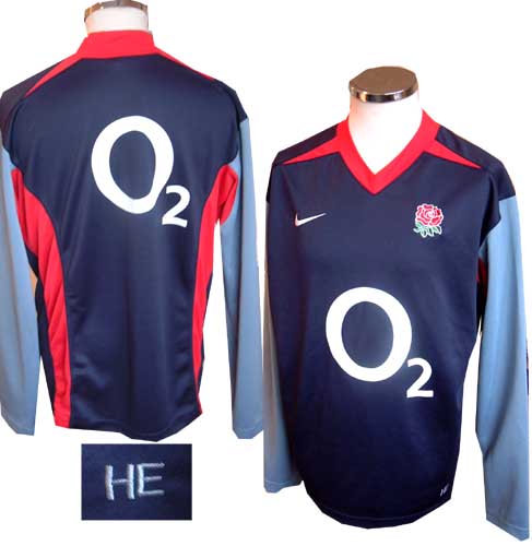 harry Ellis - England player issue dry-fit training shirt and#8211; 2005