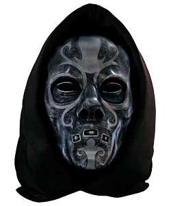 Potter Death Eater Voice Changing Mask and Wand