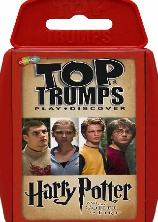HARRY Potter Goblet Of Fire Top Trumps Game Set