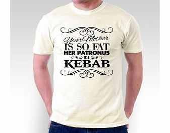 Potter Kebab Patronus Cream T-Shirt Medium