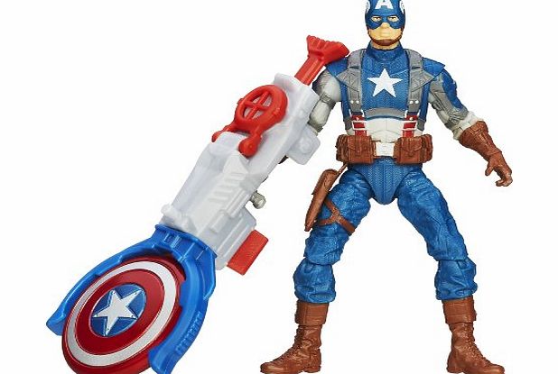 Hasbro Captain America 3.75-inch Marvel Super Soldier Gear Shield Blitz Figure