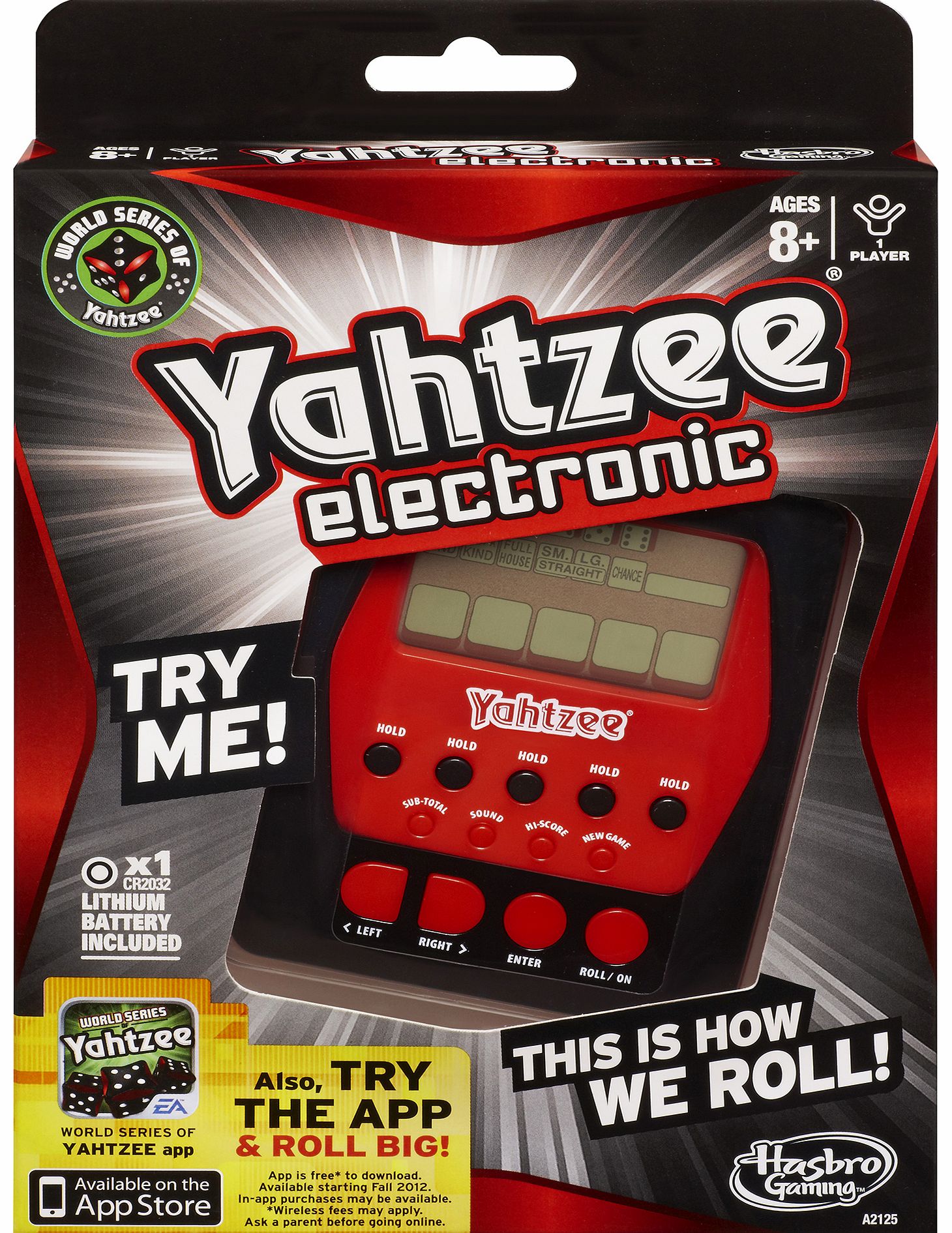 Hasbro Electronic Hand Held Yahtzee