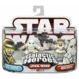 hasbro galactic heroes snowtrooper and rebel trooper