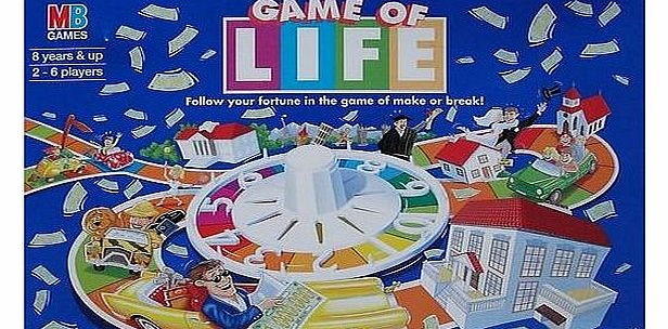 GAME OF LIFE. BOARD GAME. MB GAMES / HASBRO 1997 EDITION