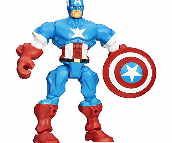 Hasbro Marvel Avengers Super Hero Mashers Captain America Figure