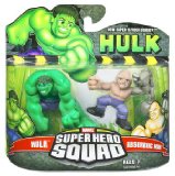 Hasbro Marvel Hulk Super Hero Squad Hulk and Absorbing Man