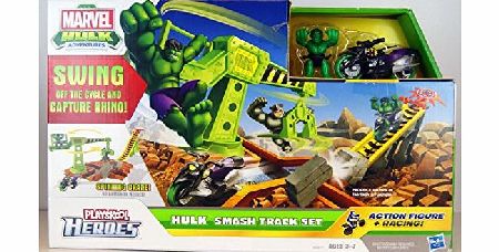 Hasbro Marvel Playskool Hulk Adventures Playset Hulk Smash Track Set