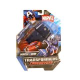 hasbro Marvel Universe Transformers Crossovers Captain America to Offroad jeep