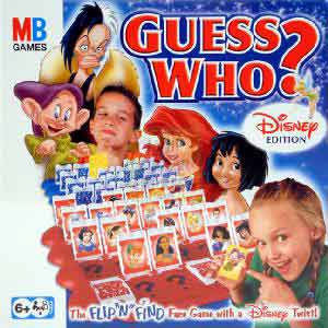 MB Games Guess Who Disney