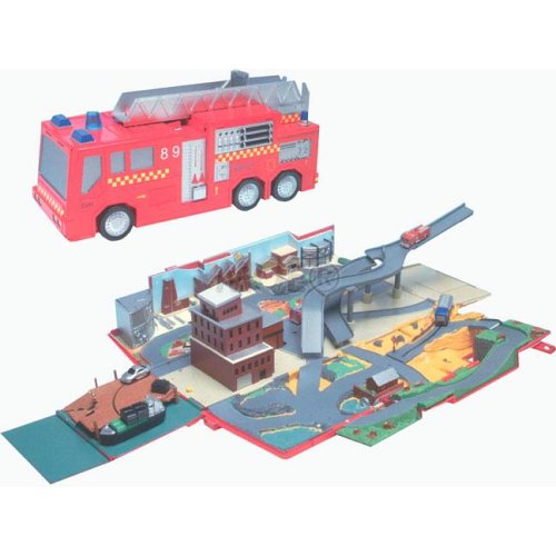 Micro Machines Emergency Rescue Fire Truck