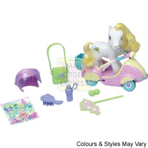 Hasbro My Little Butterfly Pony Turquoise Scooter