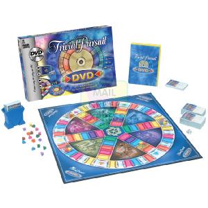 Hasbro Parker Games Trivial Pursuit DVD Game