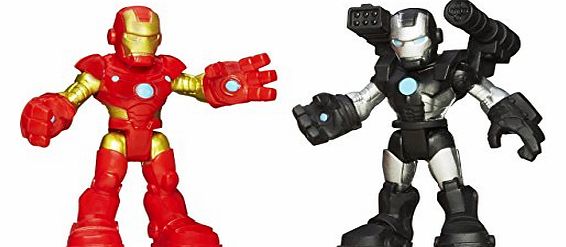 Playskool Heroes Super Hero Figure Iron Man and War Machine