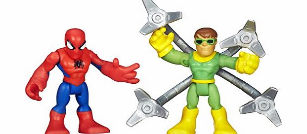 Hasbro Playskool Marvel Super Heroes Figure Spider-Man and Doc Ock (Pack of 2)