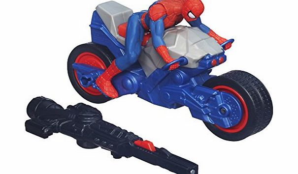 Spider-Man Blast n Go Racer Spider Cycle