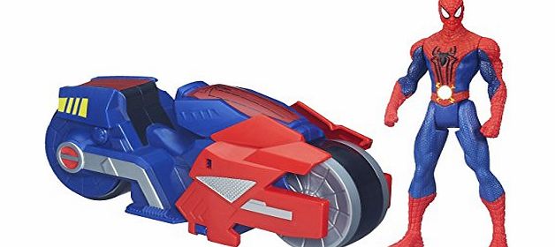 Hasbro Spider-Man Strike Racers Blaze Wing Cycle