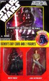 Star Wars Fathers Day Luke Skywalker and Darth Vader 2 Pack with Card
