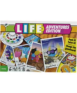 Hasbro The Game of Life: Adventures Edition Board Game