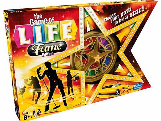 The Game of Life Fame Edition Board Game from