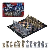 Hasbro Transformers - Silver And Gold Pewter Chess Set