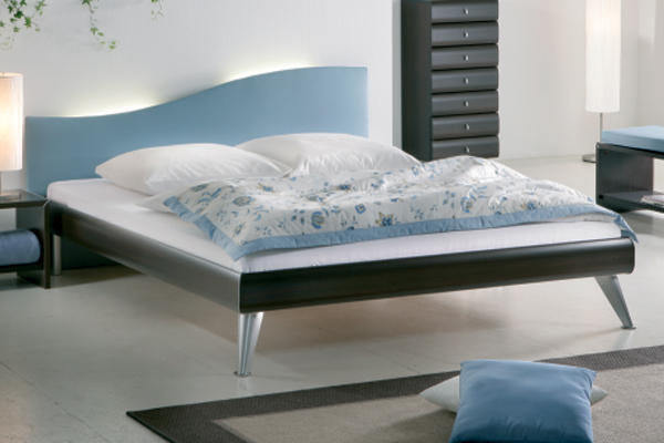 Hasena Softline Ferrara Wenge Bed Frame with Spezia