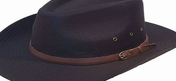 Hats Mens Wide Brim Stetson Cowboy Hat Black 58/59 Cms Ref: A242/B