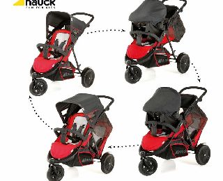 Hauck Freerider Shop n Drive System Red 2014