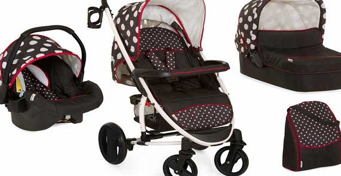 Malibu XL All in One Travel System - Dots
