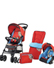 Hauck Shopper 7 Travel System Dotty Red