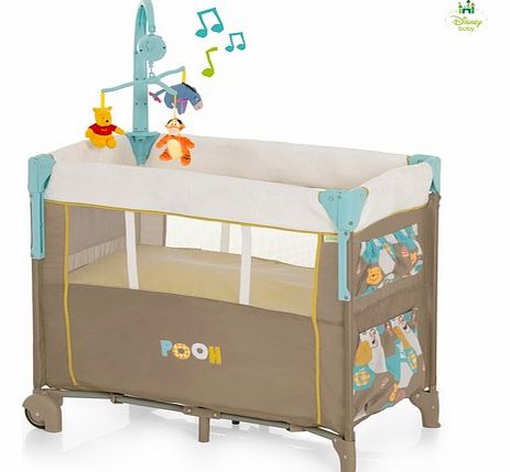 Hauck Travel Cot Dream and Care Center Winnie The Pooh