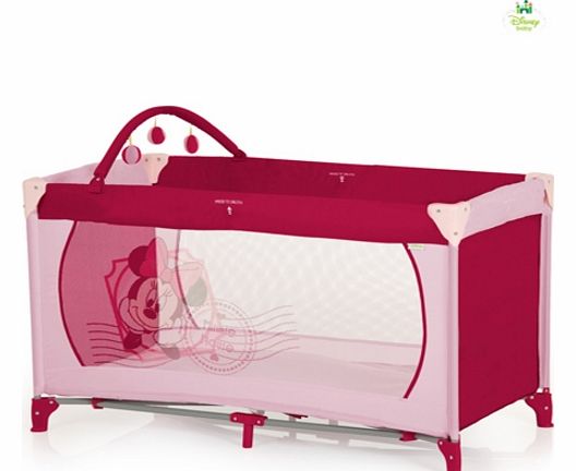 Hauck Travel Cot Dream and Play Disney Minnie Pink II
