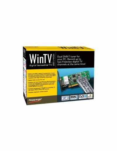 WinTV Nova-T 500 DVB-T PCI TV Tuner Card