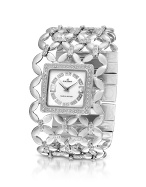 Haurex Amnesia Swarovski Crystal Bracelet Dress Watch