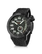 Haurex Armata - Black Stainless Steel Automatic Watch