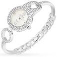 Haurex Tennis - Ladies`Swarovski Jeweled Bracelet Dress Watch