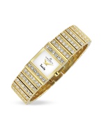Haurex Trendy Women` Swarovski Crystal Bracelet Watch