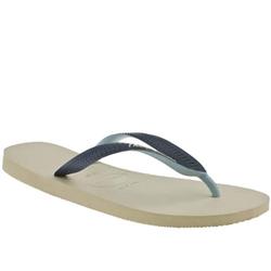Havaianas Male Top Mix Manmade Upper in Navy and Stone