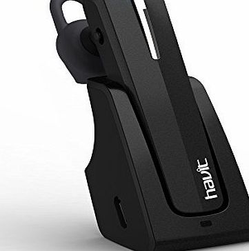 HAVIT HV-H913BT Noise Cancellation Bluetooth 4.0 earbuds /earphone with CSR V4.0 A2DP, Stereo Headset/ Headphone with Charging Dock and Microphone for iPhone 4 / 4S / 5 / 5S / 5C / 6 - Samsung Galaxy