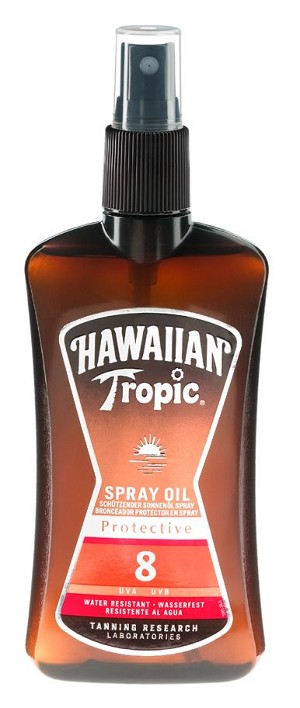 Hawaiian Tropic Tanning Oil Spray SPF8 - 15