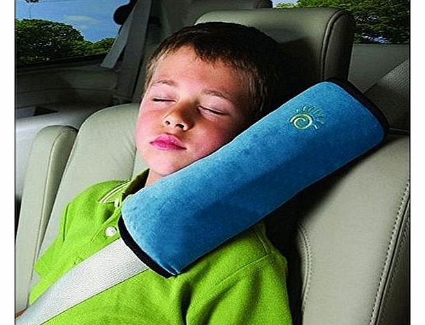 HCMY Safety Child car seat belt Strap Soft Shoulder Pad Cover Cushion Blue