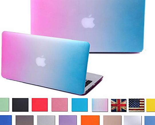 Matte Hard Shell Clip Snap-on Case for MacBook Air 13`` - Fits Model A1369 / A1466 (UK Flag)