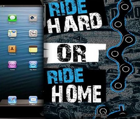 Head Case Designs Ride Hard or Ride Home Live BMX Protective Snap-on Hard Back Case Cover for Apple iPad mini with Retina Display iPad mini 3