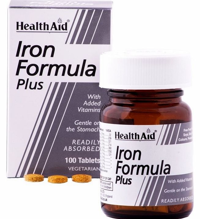 Health Aid Healthaid Iron Formula Plus Tablets