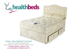 Pearl 1500 Comfort Single Divan Bed