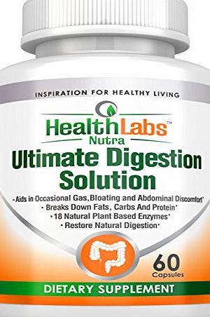 Health Labs Rx Health Labs Nutra Now with Resveratrol, Aloe and Senna! All Natural Extra Strength Non-GMO Digestive Enzymes for Digestive Issues IBS, Leaky gut and bloating helps Promote Healthy Digestion Systems sa