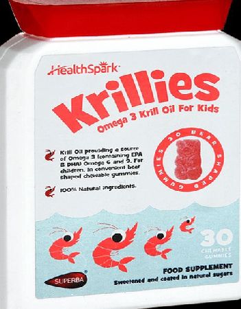 Health Spark Krillies 30 Gummies - 30 Gummies