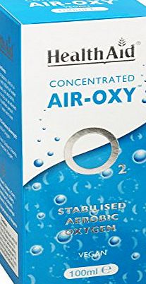 HealthAid Air Oxy (Stabilised Aerobic Oxygen) Liquid 100ml - Vegan