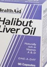 HealthAid HEALTH AID HALIBUT LIVER OIL CAPS 90 (PACK OF 2)