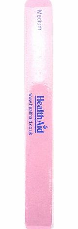 HealthAid Health Aid Nail File- Choice of 4 (One Supplied) (Purple/Medium)